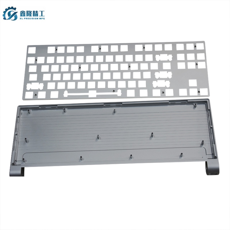 Customized Metal Mechanical Keyboard Case by CNC Prototype Machining Export to Germany