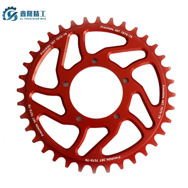 Precision CNC Machining Service Off-road Vehicle Aluminum 7075 Plate Sprocket Parts